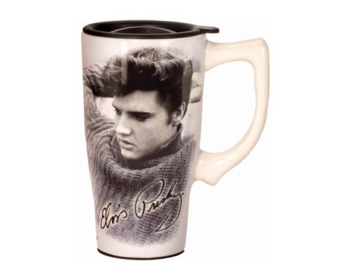 Tasse de Voyage Elvis Presley en céramique 18oz / La Légende